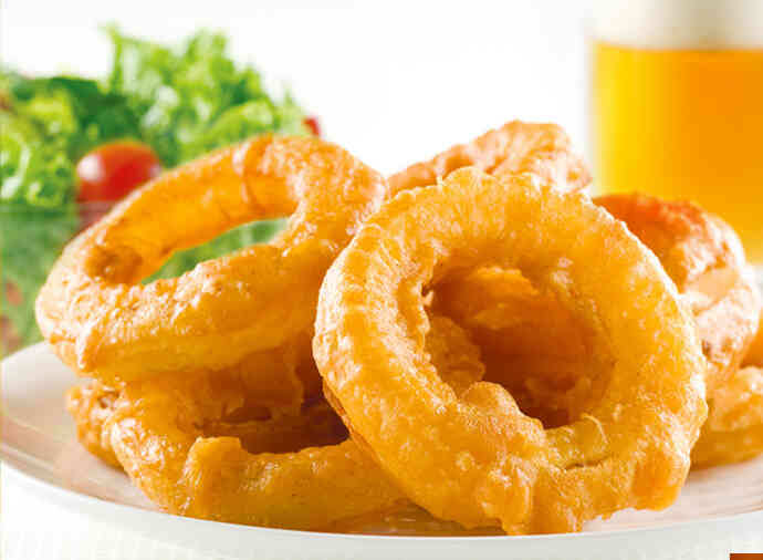 新玉ねぎで作るオニオンリング