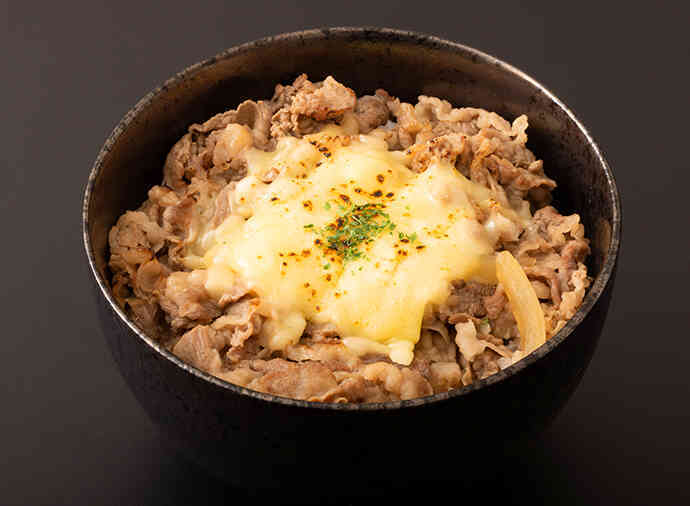 チーズ牛丼